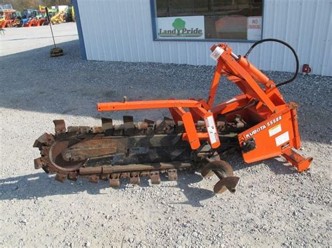 kubota tractor trencher attachment